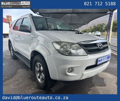 FORTUNER 3.0D-4D RAISED BODY